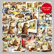 Faith-Themed Cartoon Otter Sticker 50pcs Set - Stickers Aesthetic Great for Scrapbooks, Diaries,Wate