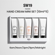 [SW19] Hand Cream Mini Set 5 Scents (10ml x 5ea)  perfume contains  vegan formula