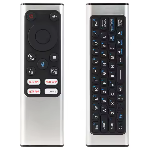 2.4G Voice Mini Keyboard Universal Air Mouse Remote Control X9 with IR Learning Function BLE Control