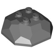 Brick2cube Part-Rock 4 x 4 Octagonal Boulder Top-30293