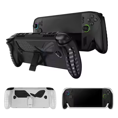 For ASUS ROG Xbox Ally/X Game Console TPU Protective Case Protector Silicone Cover with Stand for RO