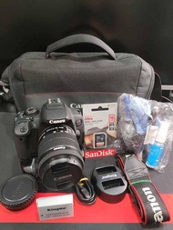 CANON EOS 700D WITH KIT LENS 18-55MM IS STM