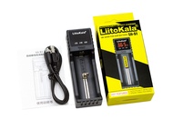 Liitokala Lii-S1 Charger Li-ion 3.7V 4.2V 3.2V Li-FePO4 1.2V Ni-MH 18650 26650 18500 16340 14500 AA 