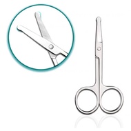 【 READY STOCK 】( NO.21327 ) ( 0730 ) ( 1 PCS ) Gunting Rambut Hidung Nose Hair Scissors 鼻毛剪刀