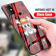 Softcase Glass Kaca Infinix hot 10 - Casing Hp Infinix hot 10 - J40 - Pelindung hp Infinix hot 10 - Case Handphone Infinix hot 10 - Pelindung Handphone Infinix hot 10