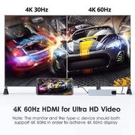 8 合 1 Type C，帶 HDMI 4K@60Hz，RJ45 以太網，100W PD，SDTF 讀卡器，2 個 USB 端口 2.0，USB 3.0 Type C 集線器 gymckp 8 in 