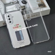 CASE CLEAR PREMIUM 2.0MM SOFTCASE CLEAR SAMSUNG A37 5G SAMSUNG A57 5G CH-1