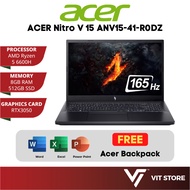 ACER Nitro V 15 ANV15-41-R0DZ R5-6600H RTX3050 6GD6 8GB DDR5 512GB SSD 15.6" 165Hz FHD W11 2Y OPI Ga