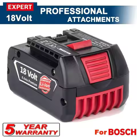 High Quality For BOSCH 18V 6.0Ah LITHIUM-ION BATTERY GBA 18V 4.0/5.0 Ah Professional GBA GSR GSB BAT