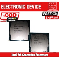 Intel 7th Generation Processor (Bare processor NO FAN) G series, i3, i5, i7 (7700 7600 7500 7400)