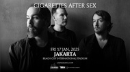 Cigarettes After Sex Concert 2025 | X's World Tour in Jakarta | Beach City International Stadium