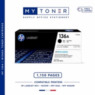 HP 136A (W1360A) BLACK LASERJET TONER CARTRIDGE