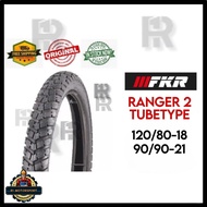 [FKR] RANGER 2 Tubetype Tyre Tayar 120/80-18 90/90-21
