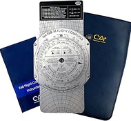 CYA E6B Metal Flight Computer, Upgrade Aviation Pilot Flight Computer Calculator Standard Flying Tra