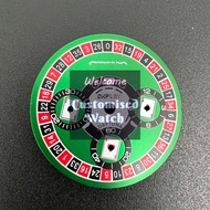 [NH35] Watch Subtitle Modified Three-Eye Disc 29.5mm Large Turntable Must-Win 6-Needle Dial Adapt to