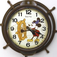 【🇯🇵日本直運免運費】日版 Disney 迪士尼 「Seiko 精工」Mickey Mouse 米奇 Disney Time 搖擺 掛鐘 掛牆鐘 機械鐘 Wall Clock FW583A 威利號汽船