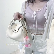 ෆ Hermes Mini Lindy奶油白