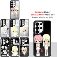 SQles Angel Girl Casetify Samsung Mirror Phone Case Suitable for Samsung Galaxy S26Ultra S25Ultra S2