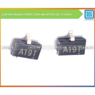 Mosfet components AO3401 SOT23 pin (SL: 5 pieces)