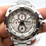 Seiko Velatura Chronograph Alarm Quartz Watch