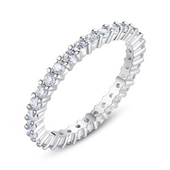 GIUMKA-Full Diamond Ring/Tail Ring-Girl Ring-Silver/Rose Gold Optional