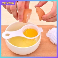 YEYMA - 1Pc Egg Filter Plastic Egg White Separator Egg Yolk Protein Separator Kitchen Baking Tool