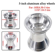 5 inch GO KART wheel rear 11X7.10-5 front 10X4.50-5 Wheel Rim for KARTING ATV UTV Racing Golf Buggy 