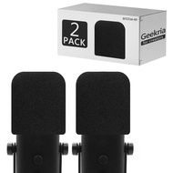 Geekria Foam Windscreen Compatible with FIFINE AmpliGame AM8 Microphone Antipop Foam Cover, Mic Wind