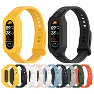 Strap For Xiaomi mi Band 9 9NFC 8 8NFC 7 7NFC 6 6NFC 5 5NFC Watchband One-piece Wrist Premium TPU Co