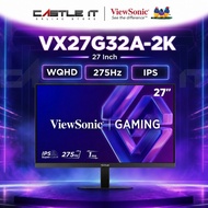 ViewSonic VX27G32A-2K 27 Inch WQHD 275Hz IPS Gaming Monitor HDR10 HDMI 2.1 DP 1.4