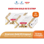 Enervon Gold Vitamin C And B Complex Productivity Supplements (5 Tablets x 13 Strips)