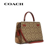 [Original Spike Shipped within 24 Hours Ready Stock] COACH COACH Genuine Female Bag Light Luxury Fashion Trend Classic Shoulder Cross-body Handbag Color Matching