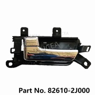 1PCS Door Left Right Silver Chrome Inner Handles For 2007 - 2015 Kia Borrego Mohave 826102J000 82610