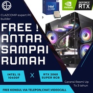 Pc rakitan gaming high end i5 10400F ft RTX 2060 Super Garansi Resmi
