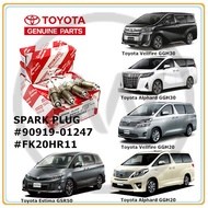Original Toyota Alphard Vellfire 3.5 GGH20 GGH30 Estima 3.5 GSR50 Iridium Spark Plug FK20HR11 90919-
