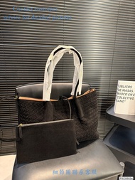 Niche Vegetable Basket Texture Shoulder Bag Commuter Bag Size 39 * 26cm Size 39 * 26cm