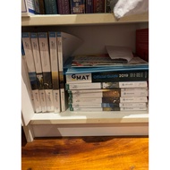 used reviewer books CFA GMAT