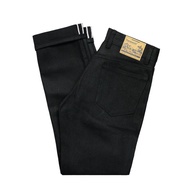 PROMO SPECIAL Transworld Celana Denim Selvedge 14 Oz Accent Soot Black X Black - Denim Soot 27