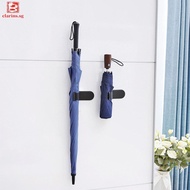 [clarins.sg] Umbrella Holder Car Umbrella Hook Holder Wall Mounted Umbrella Rack for Car Home