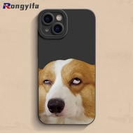Funny Dog ​​Phone Case For Realme GT2 Explorer Master Q3 Pro Carnival GT Master GT2 Pro GT Neo GT Neo3 GT Neo2 GT2 Casing Personality Despise Corgi Couple Case Soft TPU Covers