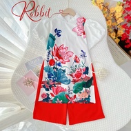 Rabbit Flared Ao Dai and Pants Size 2-9