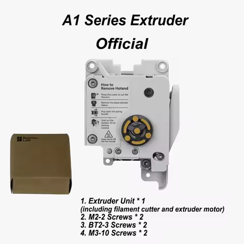 Original Bambu Lab A1 Extruder Bambu Lab A1/A1 Mini Extruder 3D Printer Accessories A1 Extruder Repl