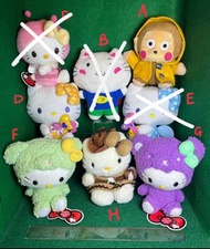 (收藏玩具）(個別貨價請看貨品描述) 全新 絕版懷舊 SANRIO (1997/1999/1998/2012) Hello Kitty 吉蒂、Monkichi 馬騮仔、CatsWorld Nijiha