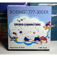 Ph EVA Air 777-300ER 1/400 Registered Number B-16722 Sanrio Painted Cat Machine Rare Old Items Relat