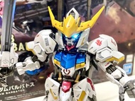 🈹 蝕本特價 🈹 Bandai MGSD ガンダムバルバトス ASW-G-08 GUNDAM BARBATOS 高達巴巴托斯 (全隻噴槍上色 滲線 上灰 陰影 水貼) 眼加LED燈(用磁石開關) 送M