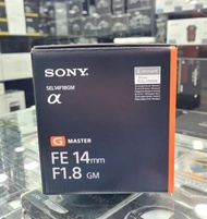 全新Sony FE 14mm F1.8 GM - SEL14f18GM 無反 全片幅 full frame 鏡頭 索尼 14 F1.8G 廣角 銀河攝影器材公司