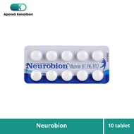 Neurobion Putih Strip 10 Tablet / Vitamin Neurotropik
