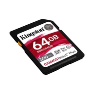 64 GB SD CARD (เอสดีการ์ด) KINGSTON CANVAS REACT PLUS (SDR2/64GB) ///