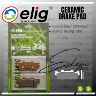 Kymco Like 150i (Rear) / Kymco Racing 180 | ELIG CERAMIC BRAKE PAD