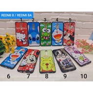 Softcase Redmi 8 / Redmi 8A / Redmi 8A Pro Keroppi Doraemon Pooh Shin
